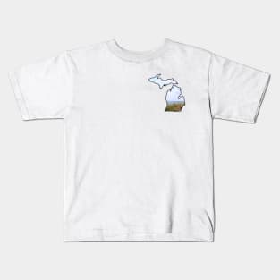 Michigan Beachgrass Kids T-Shirt